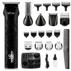 Ufree Beard Trimmer for Men, Electric Razor Shaver, Cordless Hair Clipper Shaving Kit for Mustache Body Nose Ear Hair Facial, Ad