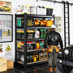 2000LBS Garage Shelving, Heavy Duty Garage Shelves, Adjustable Metal Shelving Unit, Easy Assembly Garage Storage, Customized