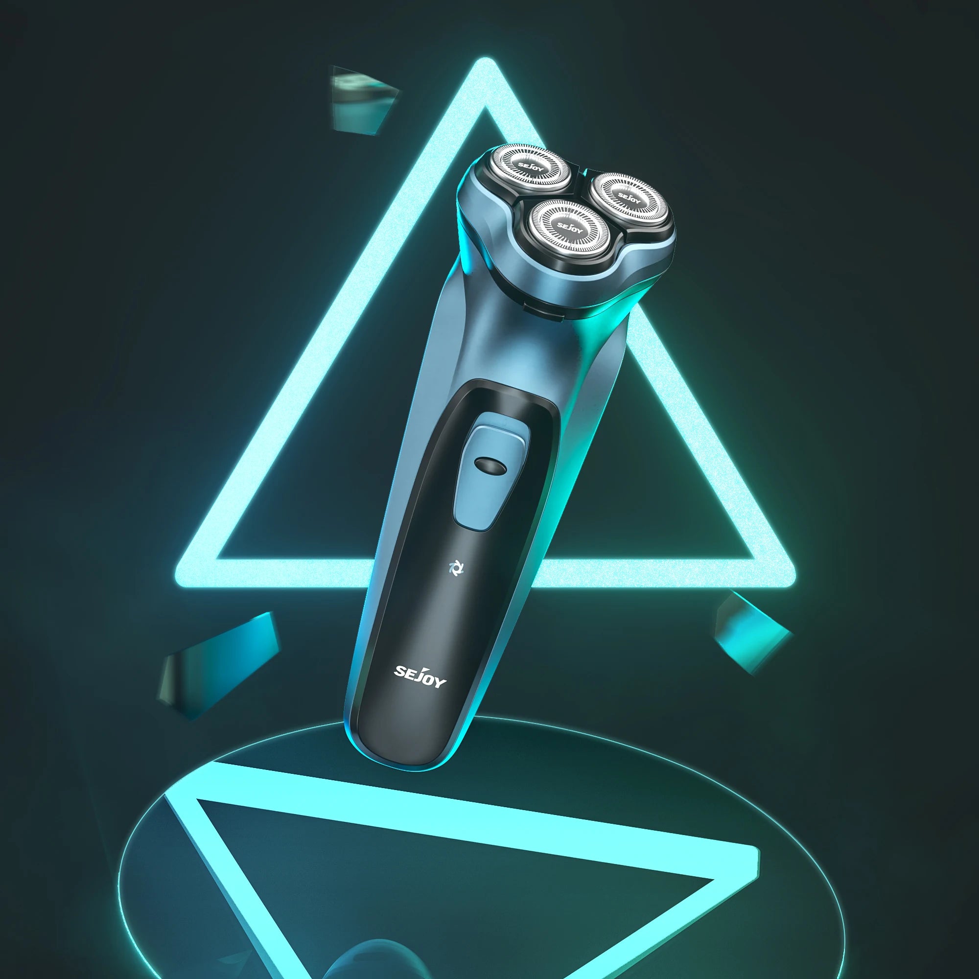 Sejoy 3D Floating Electric Shaver for Men Rechargeable Electric Razor Shaving Machines Mens with Electric Hair Trimmers