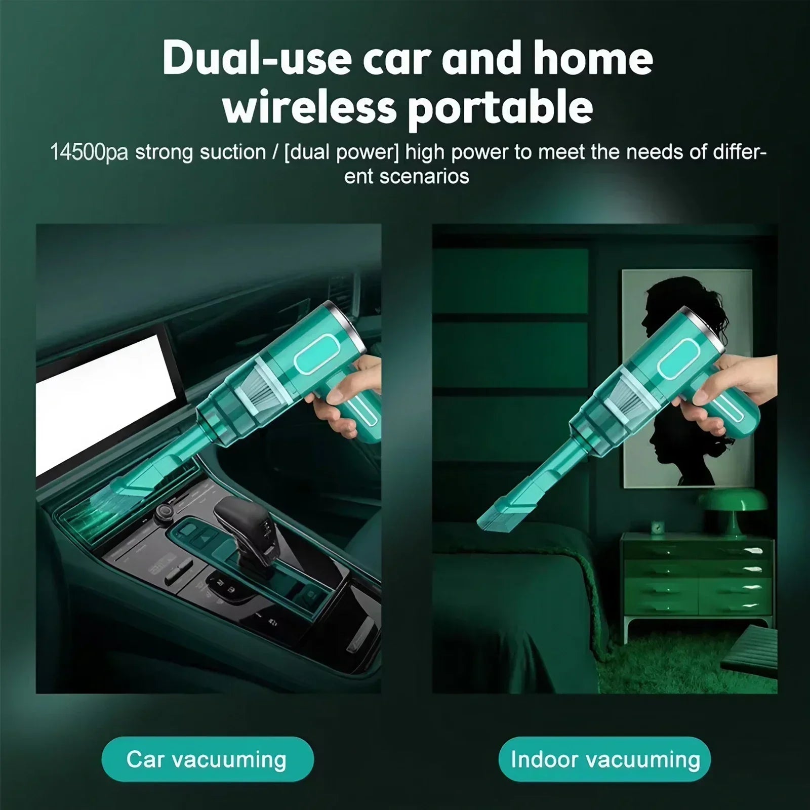 Wireless Handheld Vacuum Cleaner Cordless Portable Car Vacuum for Interior Cleaning Home Office Deep Cleaning Rechargeable Mini Vacuum Dust Buster Blower Machine with High Suction US Stock Fast Free Shipping