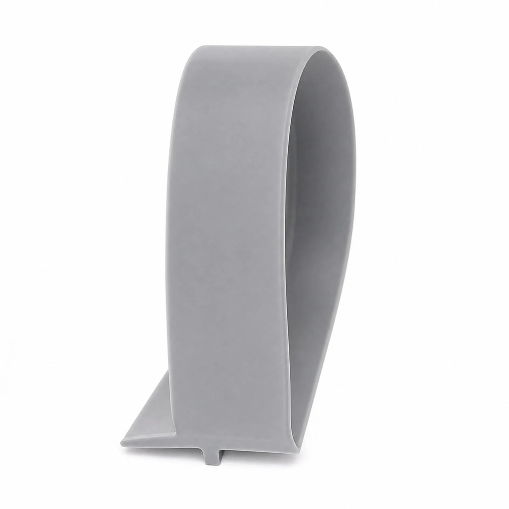 2PCS Kitchen Stove Gap Cover, PVC Self-Adhesive T-Shaped Seal Strip Oil Proof, for Countertop Sink Cabinet Gap Filler, Grey