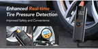 Tire Inflator Portable Air Compressor, DC 12V Small Air Pump for Car Tires, 150PSI Electric Tire Pump