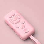 BT Remote Control Multi-Function Mini Self-Timer BT 5.3 Wireless Phone‌ Controller for Content Navigation Novel Reading