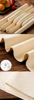 Linen  Dough Fermented Cloth Dough Bakers Pans  Dough Couche Pastry Proofing Cloth Baking French Bread Kitchen Tools