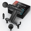 LEERCON Mini Massage Gun, 6 Speeds 4 Heads, Portable Fascial Gun Deep Tissue Massager, Muscle Fatigue Relief for Gym Travel, Gift