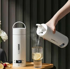 4 Temperature Electric Heating Kettle Leakproof Portable Fast Water Boiling Thermos Bottle Portable 220V 110V Hot Water Cup