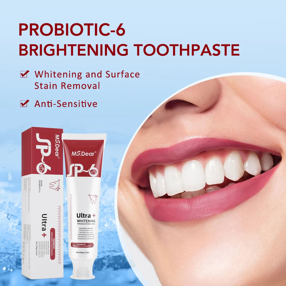 Niacinamide Whitening Toothpaste Refreshing Clean Teeth For Men And Women Fresh Breath Toothpaste To Remove Surface Stains