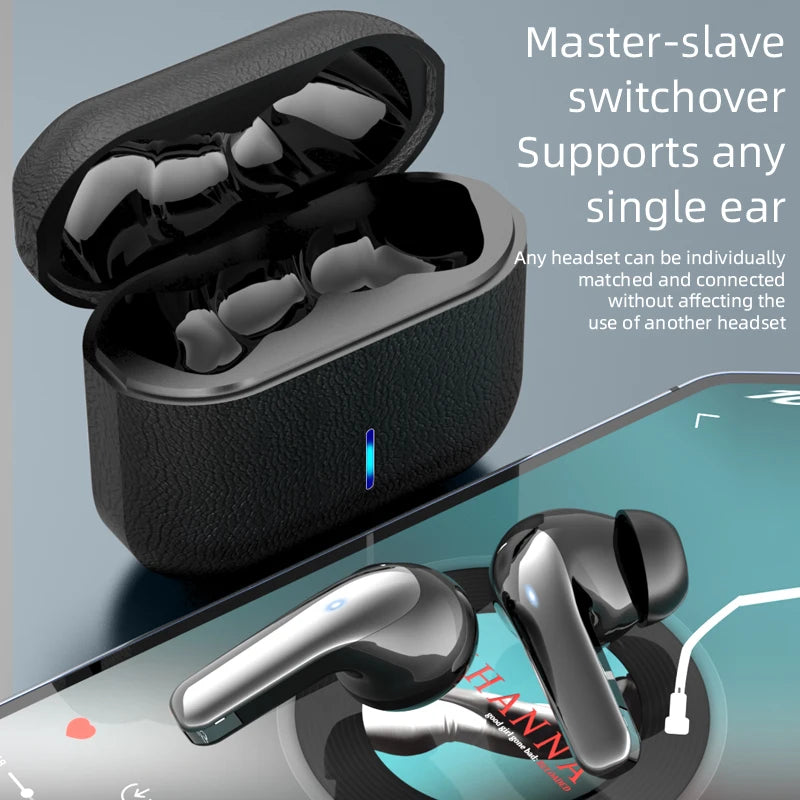 K05 Series TWS Wireless Earbuds 5.3 Bluetooth Headphones Long Playtime Noise Cancelling Voice Call for Gaming Business & Sports