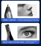 Ufree Electric Hair Cutting Machine Beard Trimmer Hair Clipper Rechargeable Man Shaver Trimmer Barber Professional Hair Trimmer