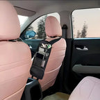 1pcs Car Seat Back Hanging Bag Oxford Cloth Waterproof Thermal Pressure Resistant Handle Side Storage Bag Vehicle Compression