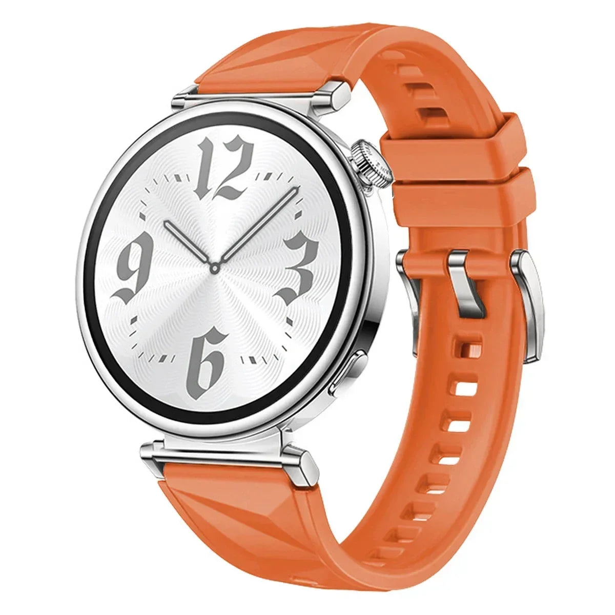 18mm Women Strap for Huawei Watch GT6/5 41mm Sport Silicone Replacement Band for Huawei Watch GT4 41mm Breathable 18mm Wristband