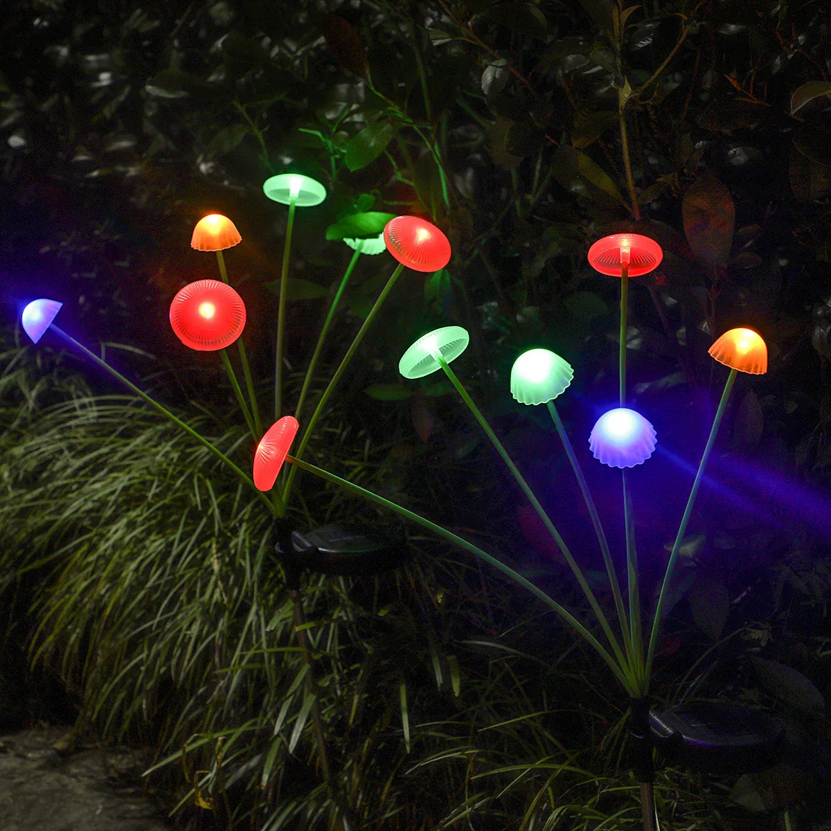 Solar Garden Lights Solar LED Lights Outdoor Waterproof with Mushroom for Outside Pathway Patio Yard Decor Gifts