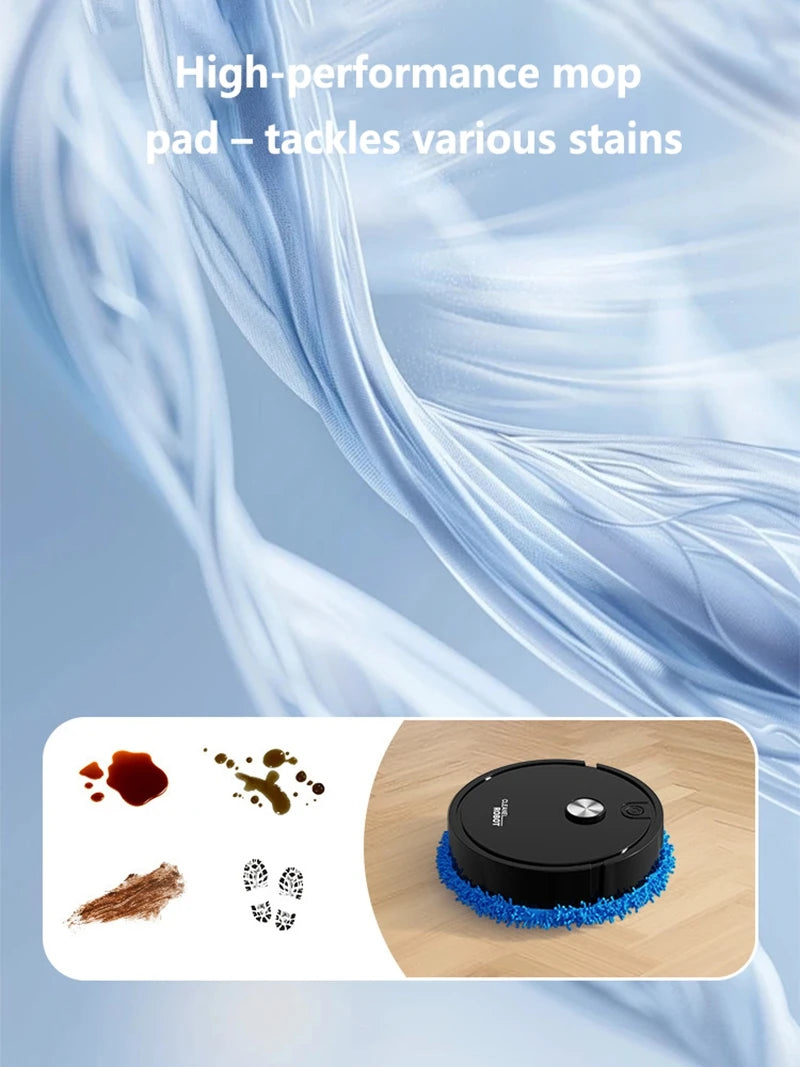 Automatic Mopping Robot Dual Use Fully Automatic Intelligent Household Portable Rechargeable Low Noise Sweeping Machine