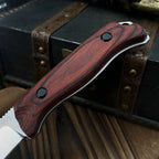 Hunt Saddle Mountain Skinner Fixed Blade Knife S30V Steel Wood Handle Survival Fishing Camping Outdoor Knife