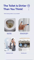 Automatic Toilet Bowl Cleaner, Tank Freshener, Odor Control, No Scrub Cleaning, Long Lasting up to 300 Flushes
