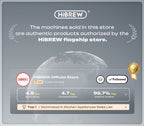 HiBREW Multiple Capsule Coffee Machine, Hot/Cold Dolce Gusto Milk Nespresso Capsule ESE Pod Ground Coffee Cafeteria 20Bar 5 in 1