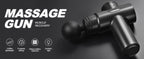 LEERCON Mini Massage Gun, 6 Speeds 4 Heads, Portable Fascial Gun Deep Tissue Massager, Muscle Fatigue Relief for Gym Travel, Gift