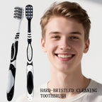 2/6/10PCS Hard Bristle Toothbrush Deep Cleaning Adult Dental Care Teeth Whitening Stain Removal Oral Care Toothbrush