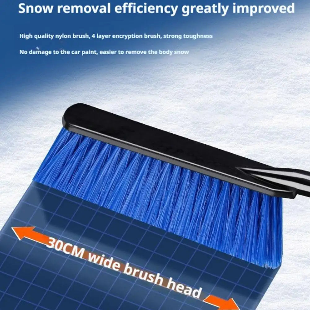 Car Snow Shovel Extendable Ice Scraper Snow Brush Detachable Windshield Snow Remove Broom Winter Auto Cleaner Tool Accessories