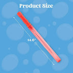 JOYFY 24 Pack 14.6'' Big Bubble Wands Bulk for KidsSummer Toy OutdoorActivity Bubbles Party Favors Supplies