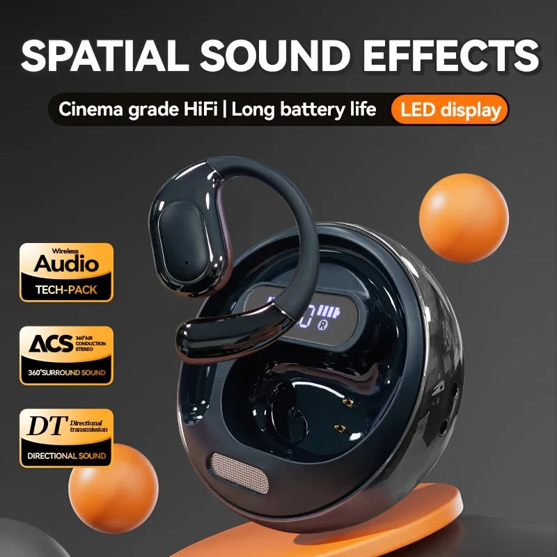 Wireless Freedom Get Rid Of Wire Restriction Free Movement Earphones , Compact Delicate Body Save Pocket Storage Space Design Headphones , One Key Answer Reject Call Efficient Communication AirPods