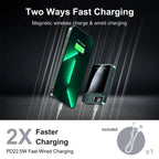 Magnetic Power Bank Wireless 10000Ah Portable 22.5W Fast Charging LED Digital For magsafe For iPhone 17 16 15 Por Max PowerBank