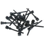 Goldpo Screw Pin Rivet Rubber Fan Noise Absorbtion Anti Vibration Mount Silicone Shock-absorbing Nails Black