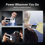 2-in-1 Wireless Magnetic Power Bank Fast Charging Portable PD 22.5W 10000mAh LED Power Display for iPhone 17/16/15/14 Samsung