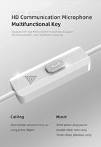 QKZ AK3 FiLe Wired Earphone with Microphone HiFi Music Monitor Bass Headphones Noise Cancelling Headset For Sport Gaming Earbuds
