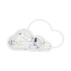 Cloud Shape LED Ceiling Light Fixture Modern 3-Color Lighting Acrylic Ceiling Lamp for Living Room Bedroom Kid's Room 52x31cm