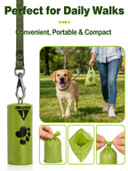 Eco-Friendly Dog Poop Bags Leak-Proof Extra Thick EPI Material Unscented Pet Waste Bags for Dog Walking Outdoor