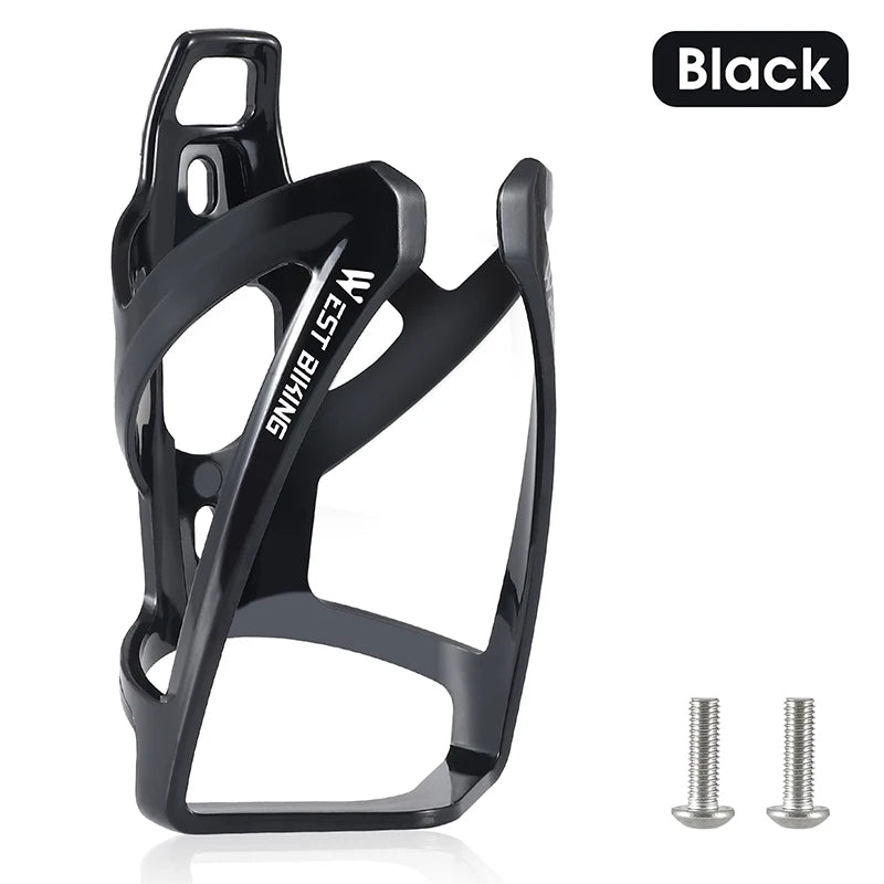 WEST BIKING Bicycle Water Bottle Cage Colorful Gradient Cycling Bottle Holder Ultralight MTB Road Bike Water Bottle Bracket