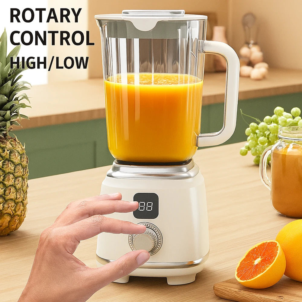 Portable Cordless Blender With 3000mAh Battery, 600ml Juicer Cup, Type-C Charging, Self-Cleaning Smoothie Maker For Travel