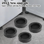 Anti Vibration Feet Pads Rubber Mat Slipstop Silent Universal Washing Machine Support Washer Washing Machine Foot Pads Protects