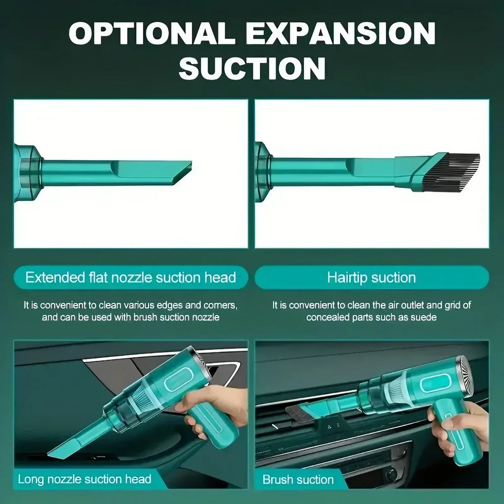 Wireless Handheld Vacuum Cleaner Cordless Portable Car Vacuum for Interior Cleaning Home Office Deep Cleaning Rechargeable Mini Vacuum Dust Buster Blower Machine with High Suction US Stock Fast Free Shipping
