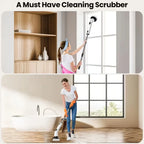 9-in-1 Electric Rotating Cleaning Brush with Telescopic Handle 8 Brush Heads USB Rechargeable for Home Car Christmas Gift
