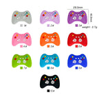 10pcs New Game Handle Silicone Beads Teether Food-Grade Chewing Teeth Bead DIY Nipple Chain Jewelry Accessories