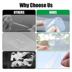 Car Electrostatic Sticker Auto Transparent Seamless Windshield Double-sided Stickers Dashcam Stability Transparent Antifall