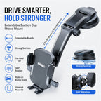 Car Phone Holder – Nano Flexible Silicone, 360° Rotation, Doesn't Block Screen, Compatible with iPhone Series for iPhone 17