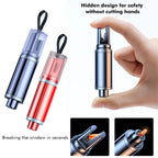 2 In 1 Safety Hammer Escape Car Life-saving Escape Hammer Window Broken Emergency Glass Breaker Car Accessorie Car Emergency Kit