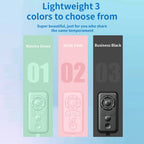 BT Remote Control Multi-Function Mini Self-Timer BT 5.3 Wireless Phone‌ Controller for Content Navigation Novel Reading
