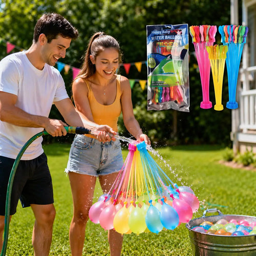 111pcs Summer Water Fight Party Favor Set, Outdoor Party Gift Pack for Pool Parties, Beach Games, Birthday Parties, Family Fun and Group Activities