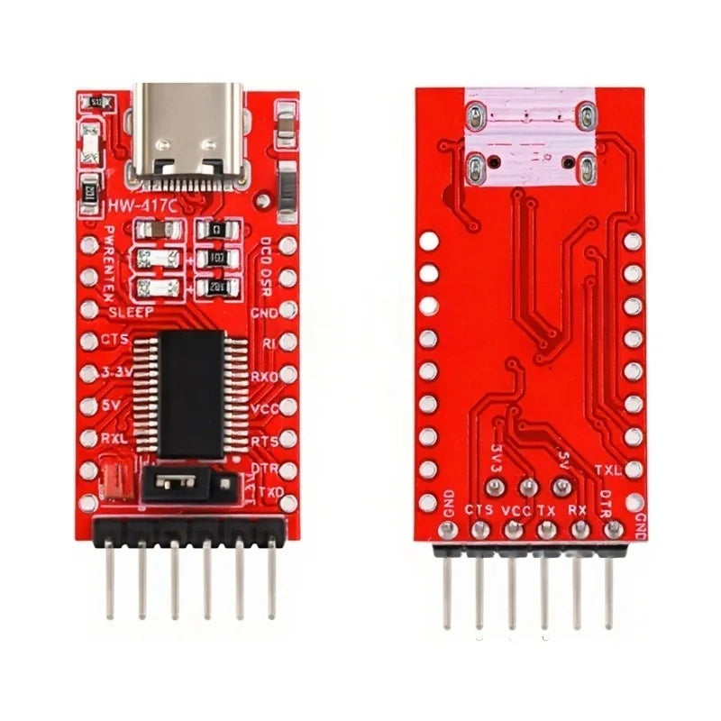 1-10PCS FT232RL FT232 FTDI USB 3.3V 5.5V to TTL Serial Adapter Module for Arduino FT232 Pro Mini Port USB TO TTL 232 Type-C USB