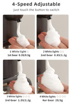 Automatic sensor soap dispenser, foam hand washing device, portable soap bottle, 500ml soap distribution device, in bathroom
