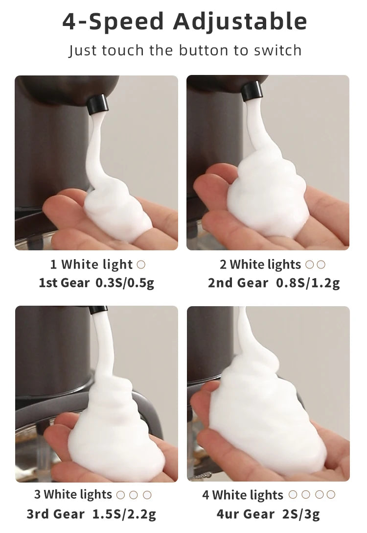 Automatic sensor soap dispenser, foam hand washing device, portable soap bottle, 500ml soap distribution device, in bathroom