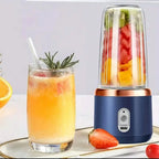 Portable Rechargeable Blender & Juicer Cup 380ml Personal Smoothie Maker Ice Crusher for Juice Travel