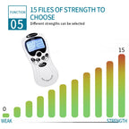 Tens Machine Physiotherapy Electronic Pulse Muscle Stimulator Relax Neck Back Shoulder Hand Pain Relief Electrotherapy