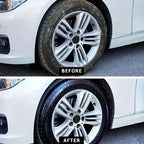 Professional Car Tire Shine Wax – 30-Day UV Protection & Waterproof Coating, Restores Black Finish & Prevents Cracking
