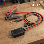 Parasitic Draw Tester, Automotive Battery Drain Detector Current Leak Finder Tool for Vehicle Electrical Diagnostics, SUV, Truck