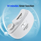 2 In 1 Electric Nail Trimmer Anti Splash Design Baby Adult Finger Toe Nail Clipper Manicure Pedicure Tools For Thick Nails